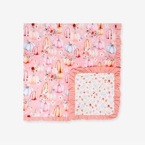 Posh Peanut Talena & Wanda Ruffled Luxe Patoo, Pink Pumpkins 2023 New W Tags